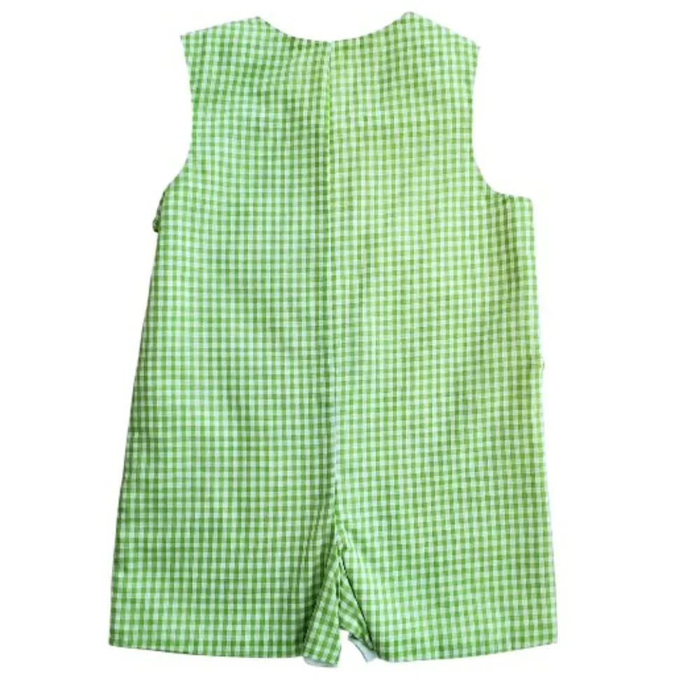 NWT Potato Saks Monkey Shortalls - Size 18M